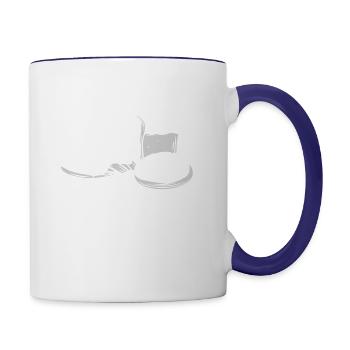 Bread - Contrast Coffee Mug - white/cobalt blue - Right