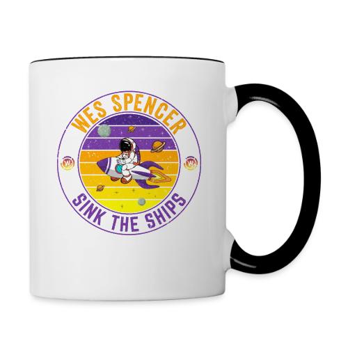 Sink the Ships | Wes Spencer Crypto - Contrast Coffee Mug