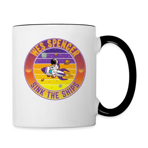 Wes Spencer - Sink the Ships - Contrast Coffee Mug