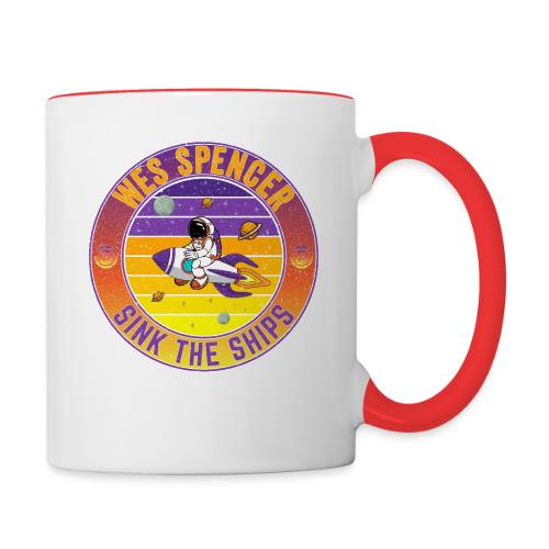 Wes Spencer - Sink the Ships - Contrast Coffee Mug