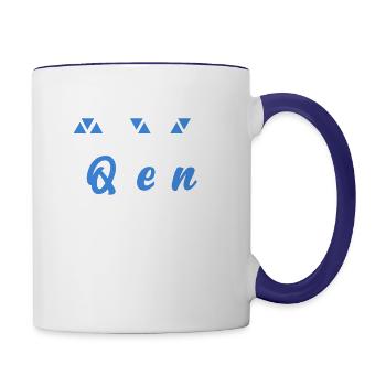 South Africa 100 - Contrast Coffee Mug - white/cobalt blue - Right