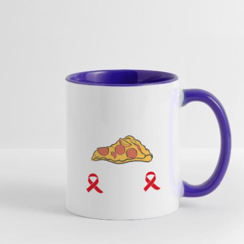 Red Ribbon Week Say No To Say Yes To PIzza T Shirt - Contrast Coffee Mug