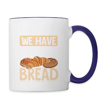 Bread Baking Bread Maker - Contrast Coffee Mug - white/cobalt blue - Right
