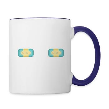 Soap Making Soap Maker - Contrast Coffee Mug - white/cobalt blue - Right