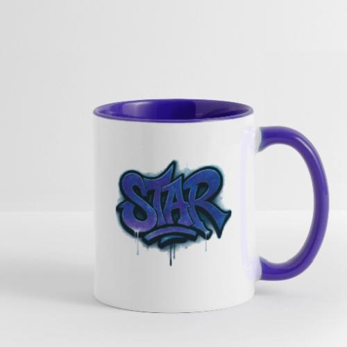 Cosmic STAR Graffiti Tag Tee - Contrast Coffee Mug