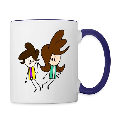 Small Coll and Dersy - Contrast Coffee Mug