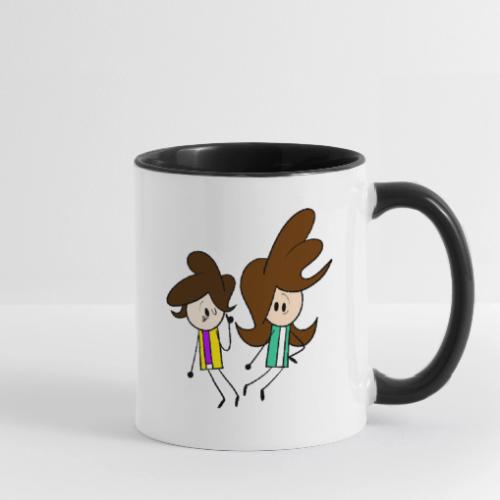 Small Coll and Dersy - Contrast Coffee Mug