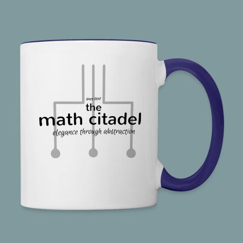 Abstract Math Citadel - Contrast Coffee Mug