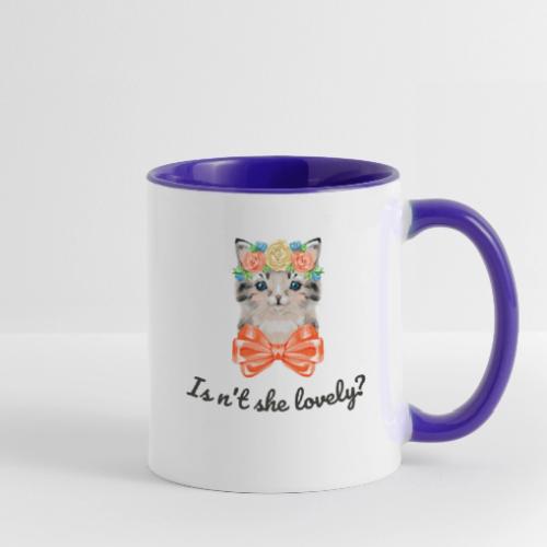 Cute cat - Contrast Coffee Mug
