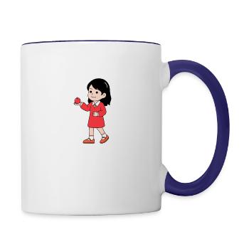 original - Contrast Coffee Mug - white/cobalt blue - Right