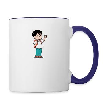 original - Contrast Coffee Mug - white/cobalt blue - Right