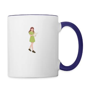 original - Contrast Coffee Mug - white/cobalt blue - Right