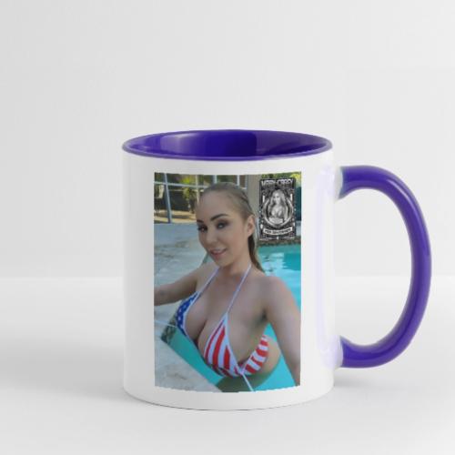 Mary Carey 4 Governor USA swimsuit - Contrast Coffee Mug