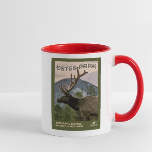 ESTES PARK POSTER - Contrast Coffee Mug
