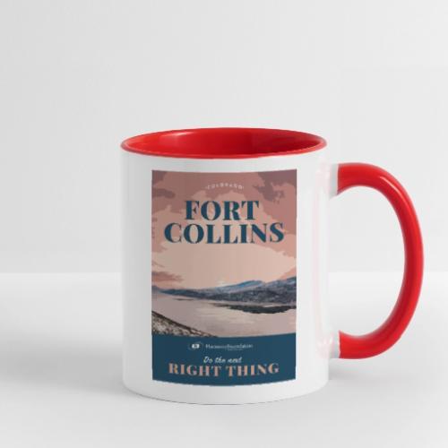 FORT COLLINS 01 - Contrast Coffee Mug