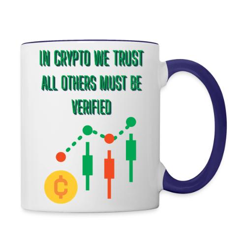 Sarcastic Bitcoin Investor T-shirt - Contrast Coffee Mug