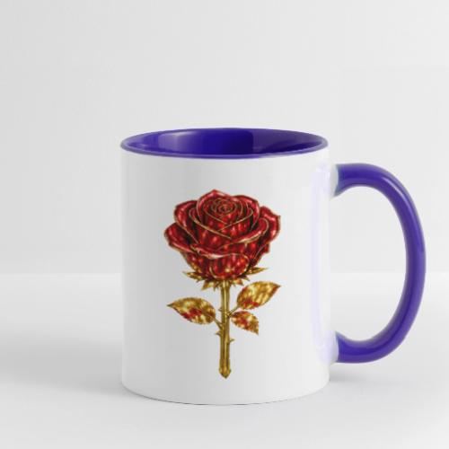Golden Rose - Contrast Coffee Mug