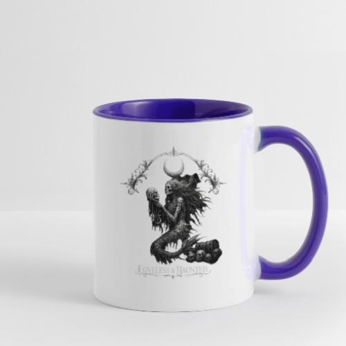 love and haunted - Contrast Coffee Mug