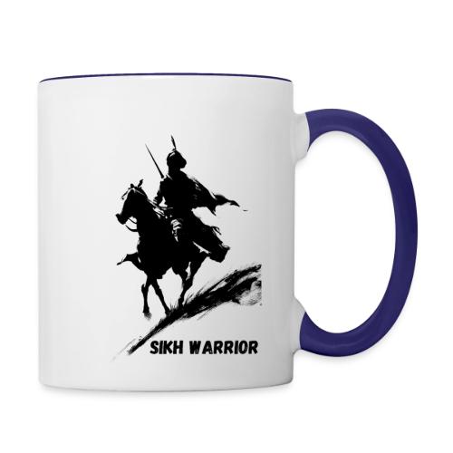 Sikh Warrior, Shadow Traditional Warrior - Contrast Coffee Mug
