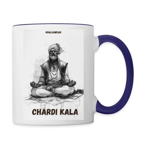 Chardi Kala, Sikh Guru Teachings - Contrast Coffee Mug