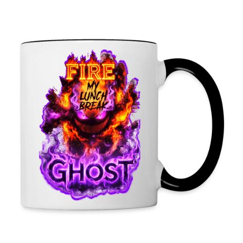 The Fire Ghost 26 - Contrast Coffee Mug