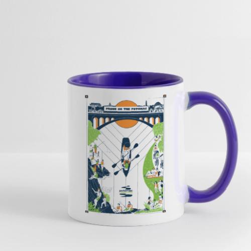 Pride on the Potomac River - Contrast Coffee Mug