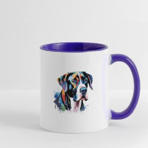 Tank - the Great Dane - Contrast Coffee Mug