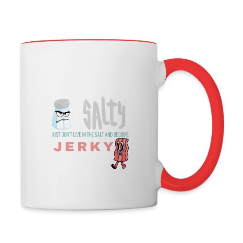 It's OK To Be Salty - Contrast Coffee Mug