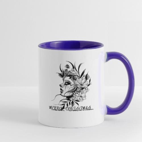 Merry christmas night party - Contrast Coffee Mug