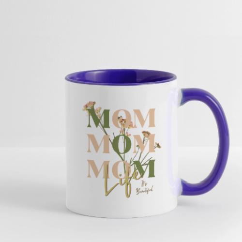 Mom Life: The Joys of Motherhood - Contrast Coffee Mug