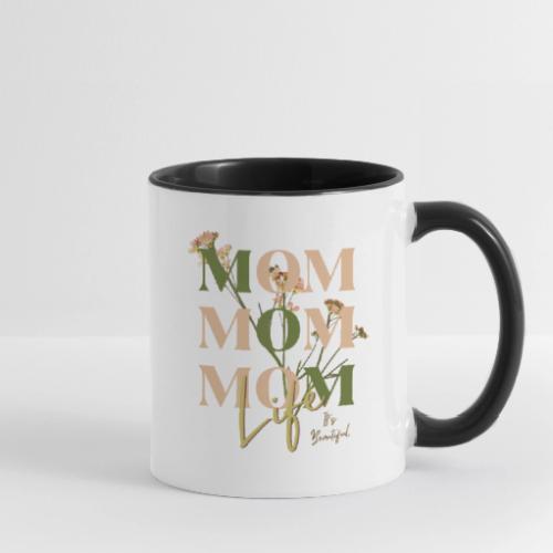 Mom Life: The Joys of Motherhood - Contrast Coffee Mug
