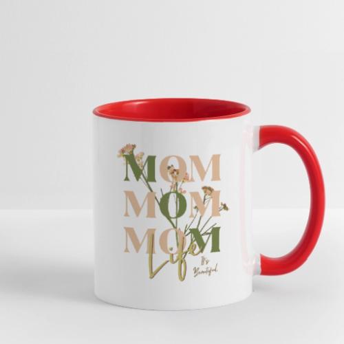 Mom Life: The Joys of Motherhood - Contrast Coffee Mug