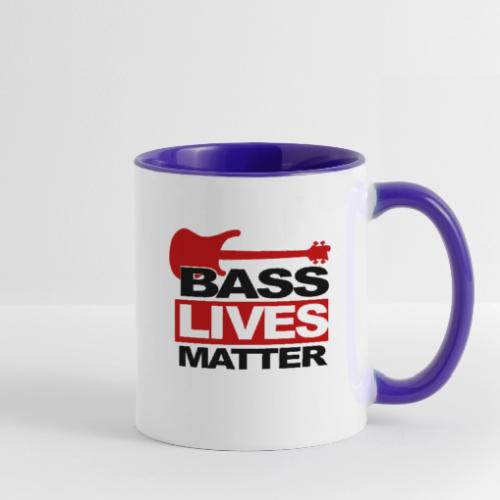 BASS LIVES MATTER - Contrast Coffee Mug