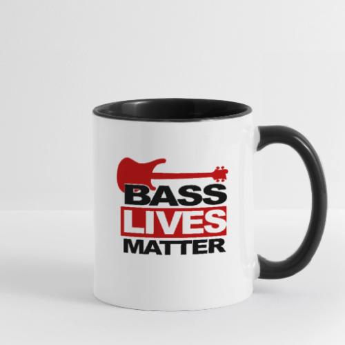 BASS LIVES MATTER - Contrast Coffee Mug