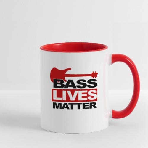 BASS LIVES MATTER - Contrast Coffee Mug