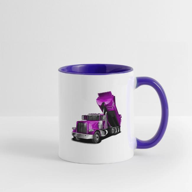 Dump Truck Purple
