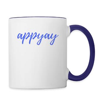 original - Contrast Coffee Mug - white/cobalt blue - Right