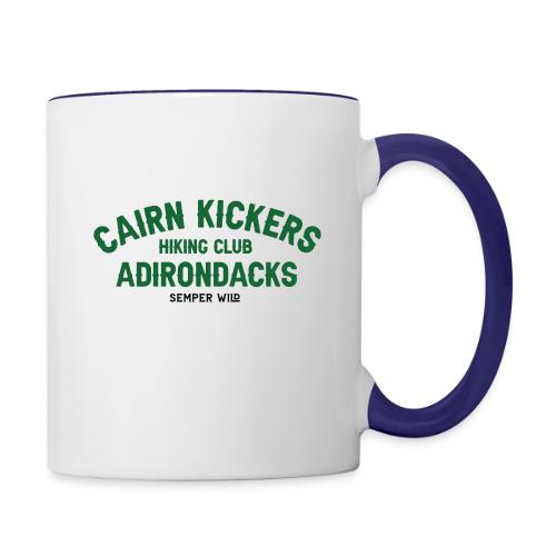 Semper Wild Cairn Kickers Hiking Club - Contrast Coffee Mug