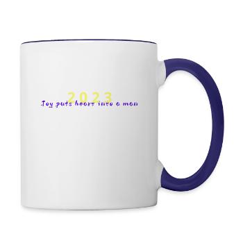 original - Contrast Coffee Mug - white/cobalt blue - Right