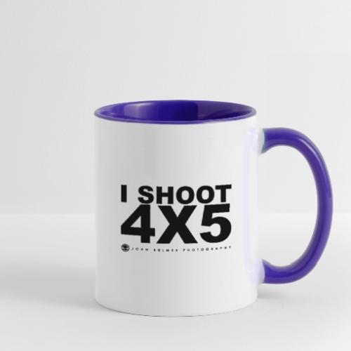 JBP: I Shoot 4X5 - Contrast Coffee Mug