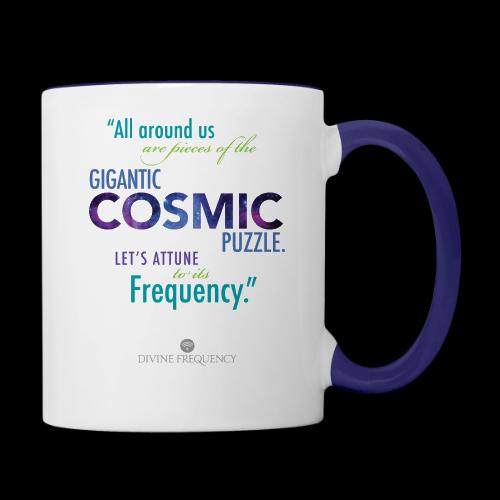 Cosmic Puzzle Mug - Contrast Coffee Mug
