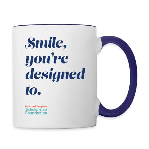 Smile - Contrast Coffee Mug