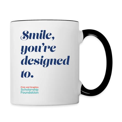 Smile - Contrast Coffee Mug