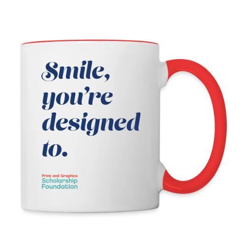 Smile - Contrast Coffee Mug