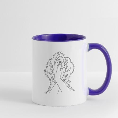 Joined to God's Love - Contrast Coffee Mug
