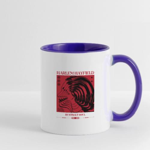 Red Ripple - Contrast Coffee Mug