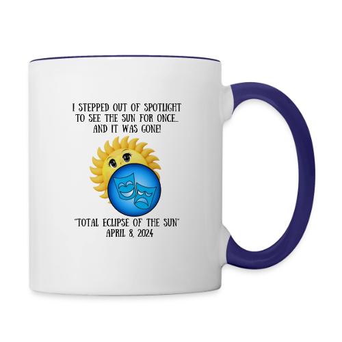 Total Eclipse of the Art - Contrast Coffee Mug