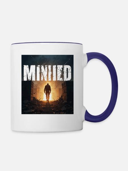 Your Only Limit is You - Contrast Coffee Mug - white/cobalt blue