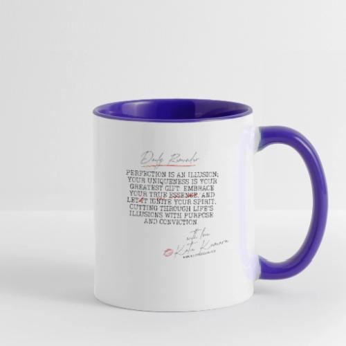 Daily Reminders Series #2 - Contrast Coffee Mug