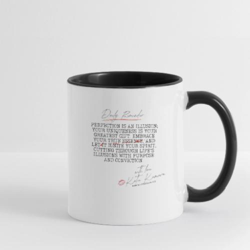 Daily Reminders Series #2 - Contrast Coffee Mug